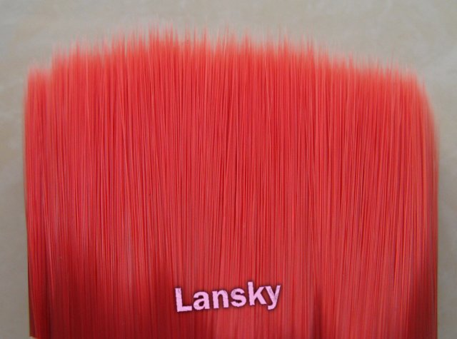 PET Synthetic filaments red